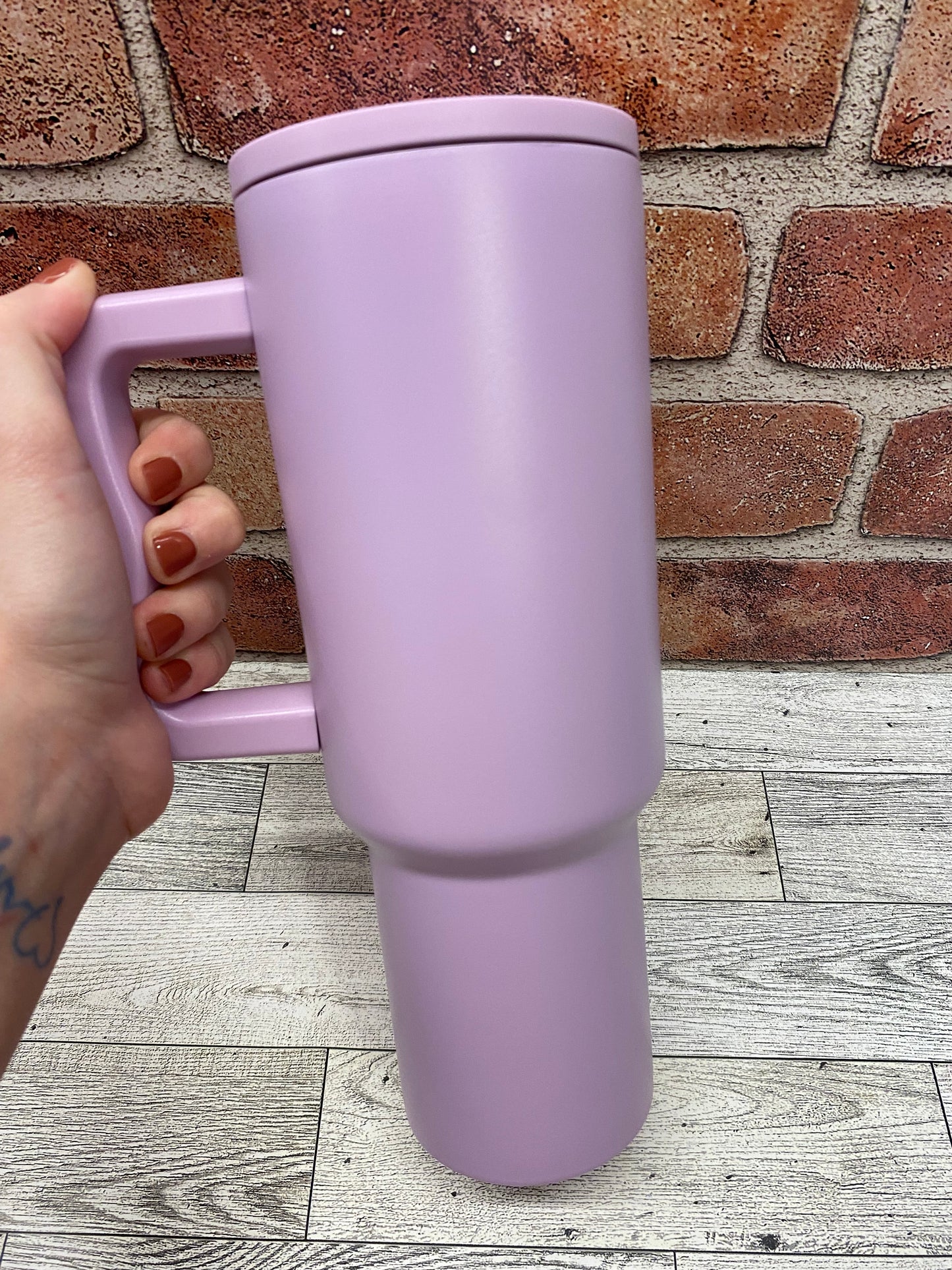 Periwinkle Purple, Custom 40oz Tumbler Sublimation or UVDTF