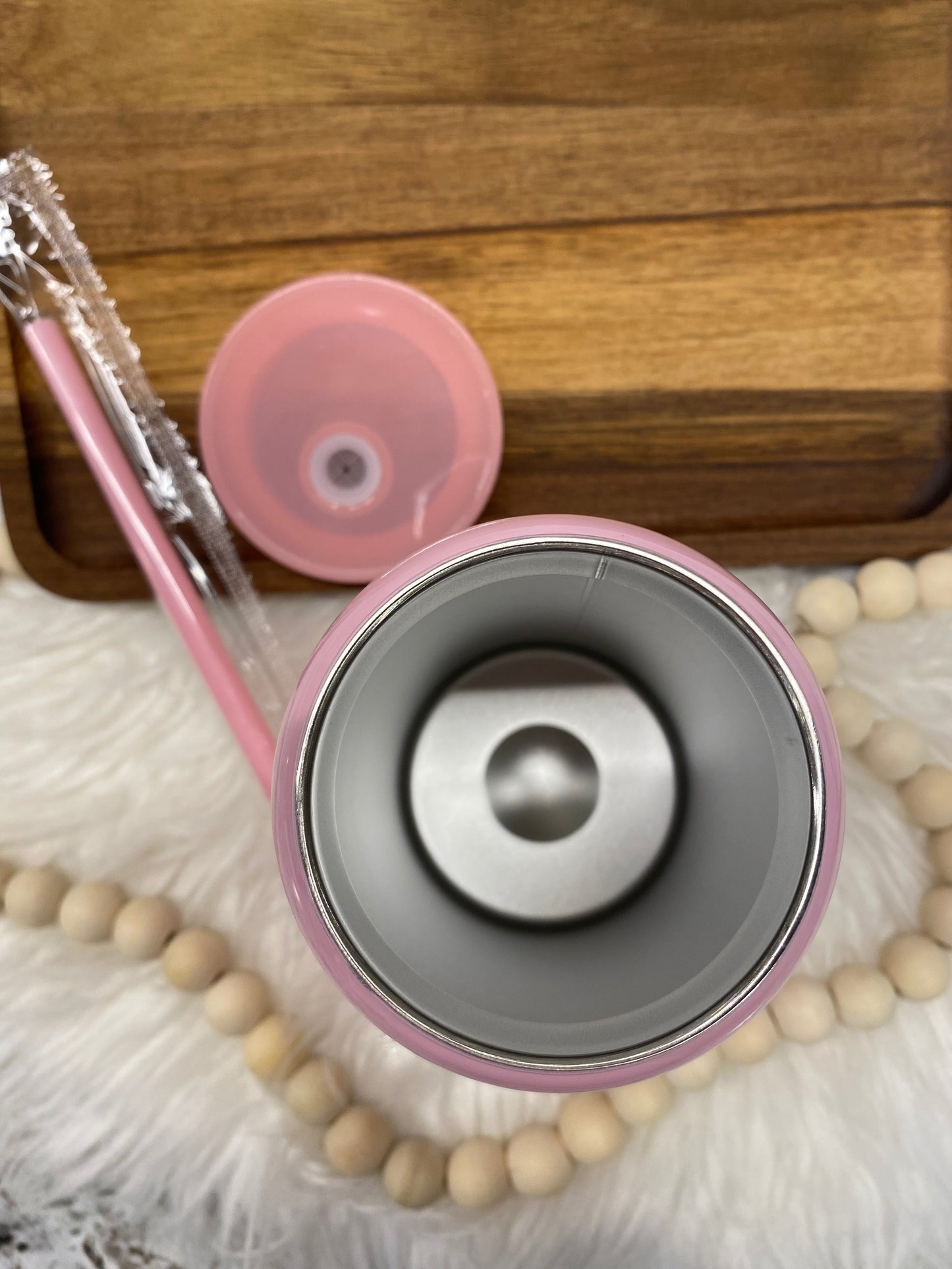 16oz Stainless Steel Cup Light Pink