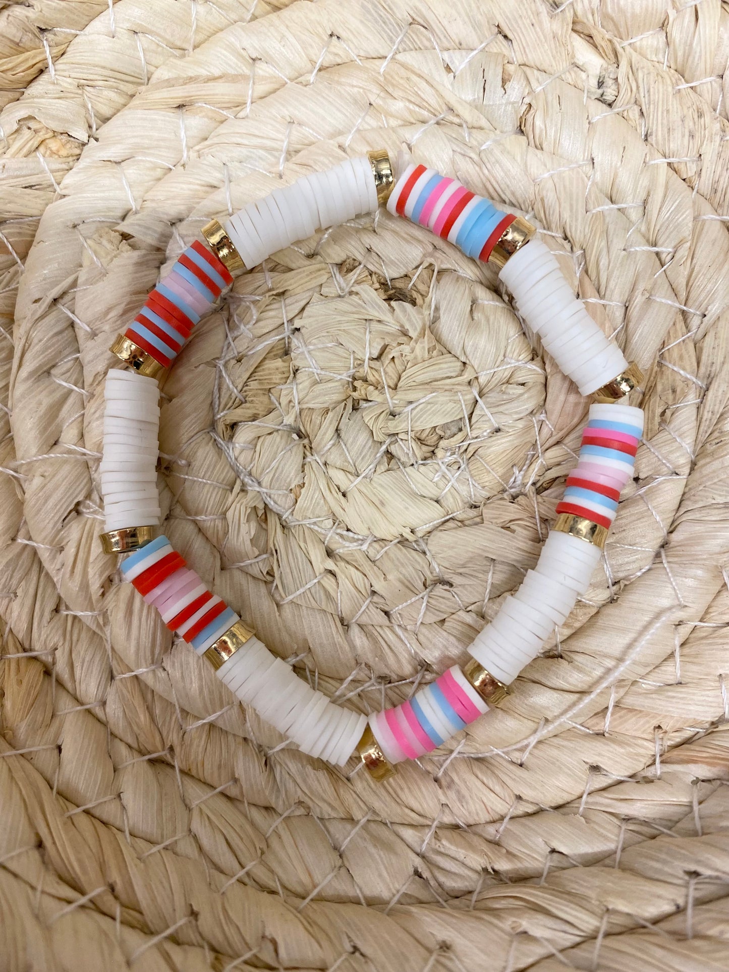 Tropical Rays Clay Bracelets
