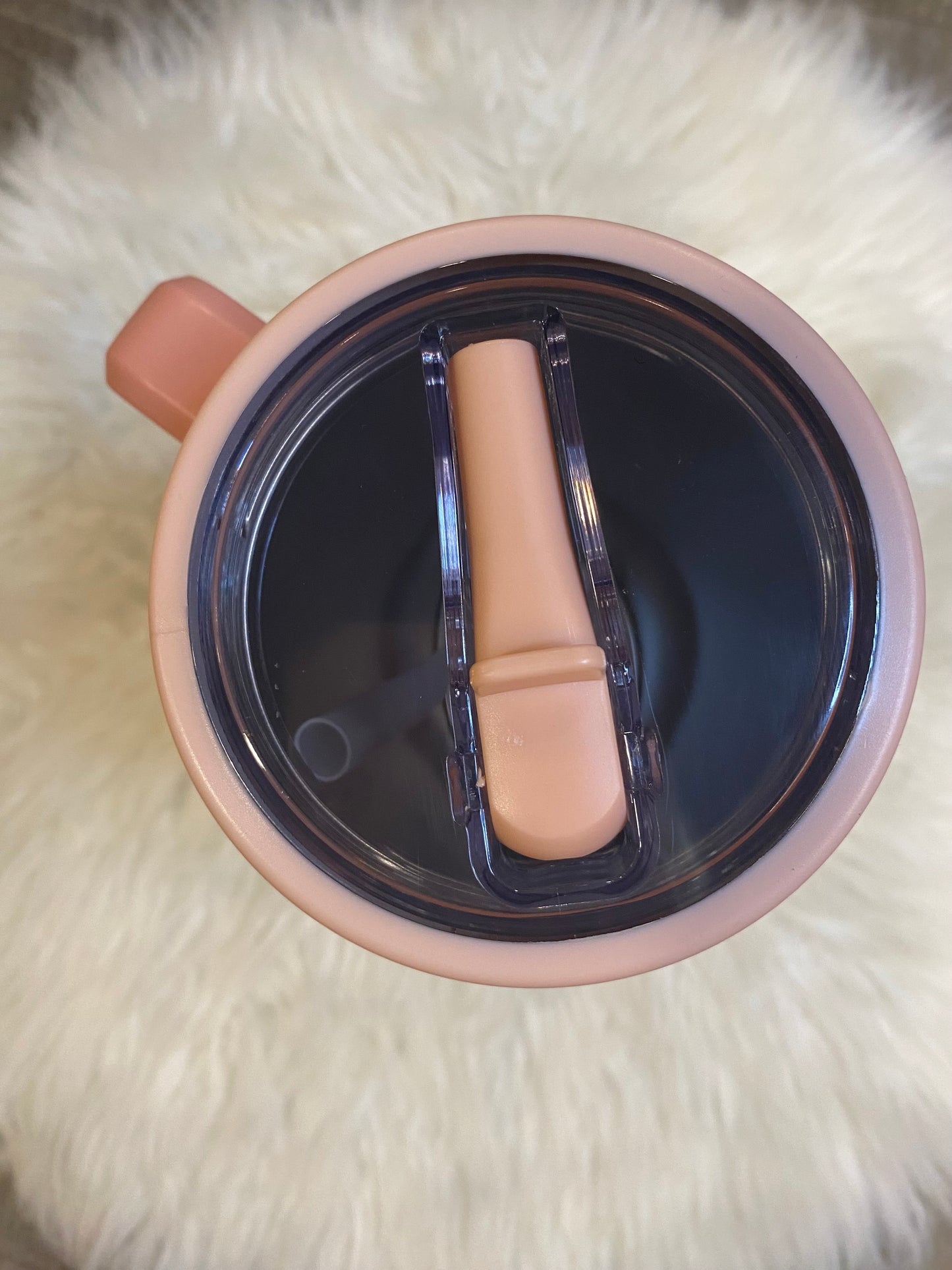 Peachy Pink, Custom 40oz Sipper Tumbler UVDTF or Sublimation