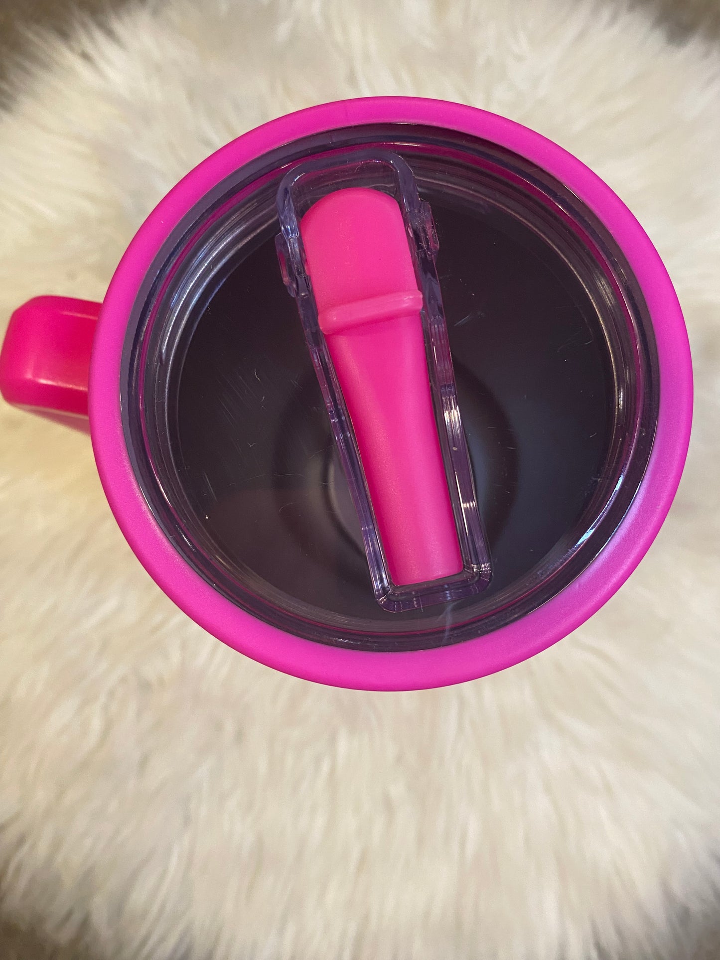 Hot Pink, Custom 40oz Sipper Tumbler UVDTF or Sublimation