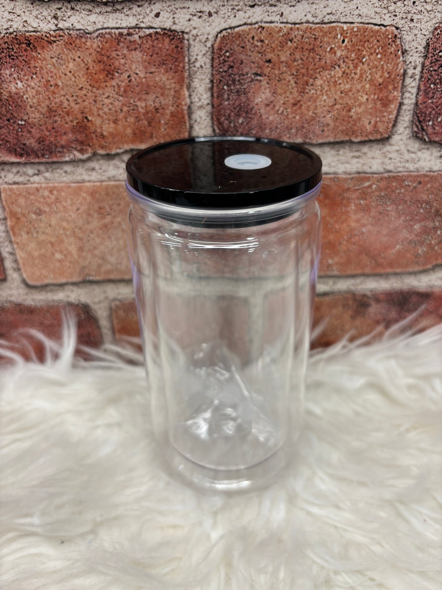 Black Custom Snowglobe Cup Blank