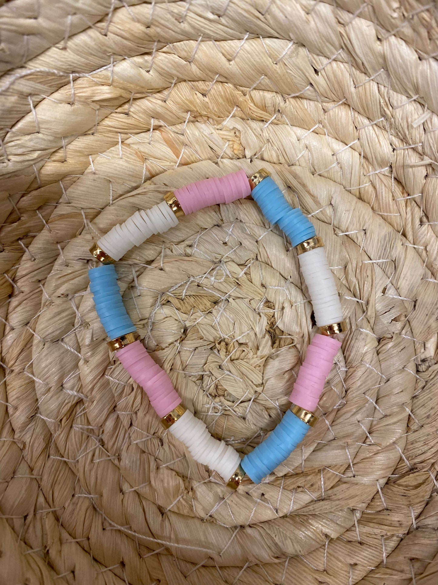 Beach Waves Clay Bracelets