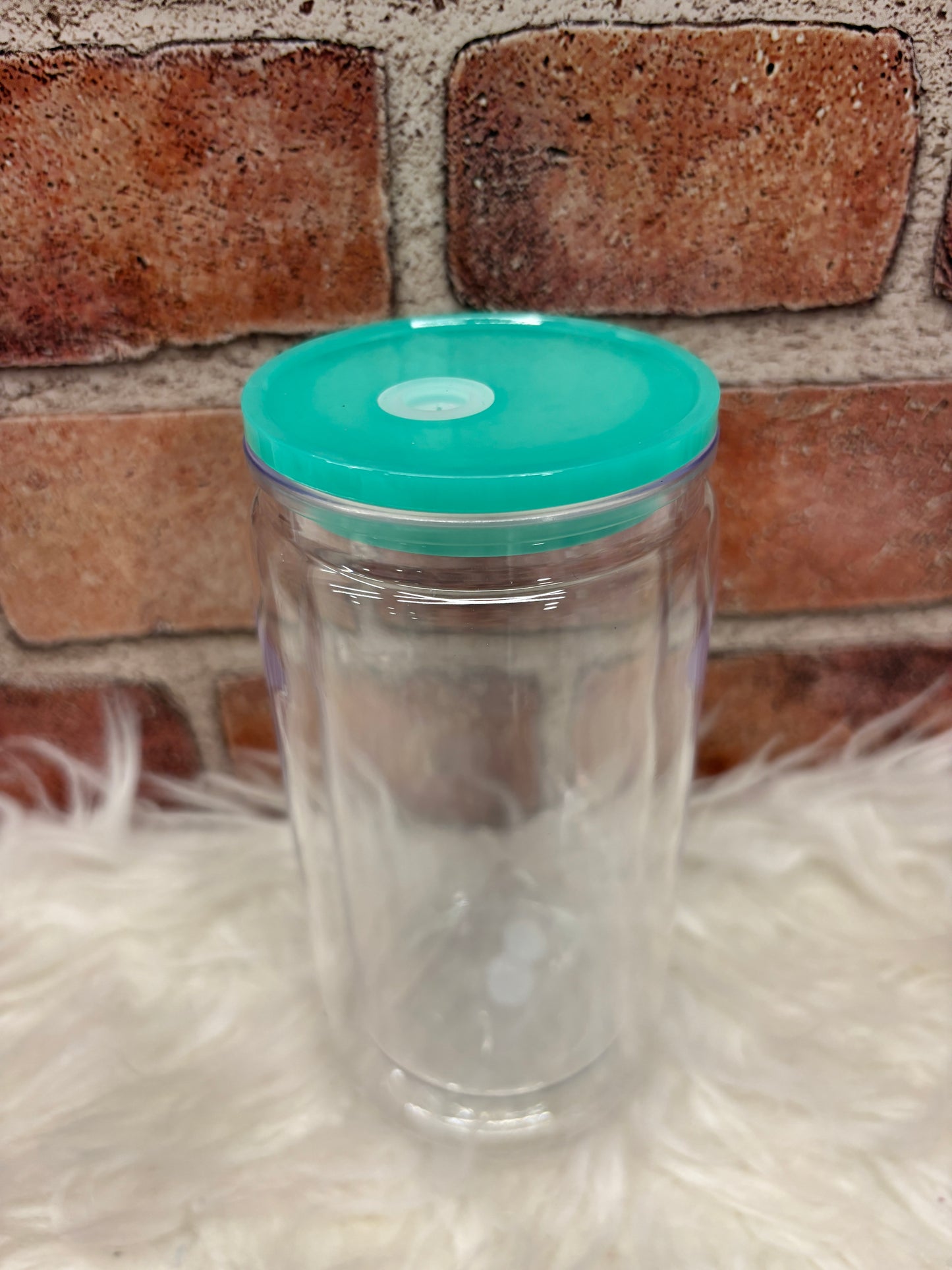 Blue Custom Snowglobe Cup Blank