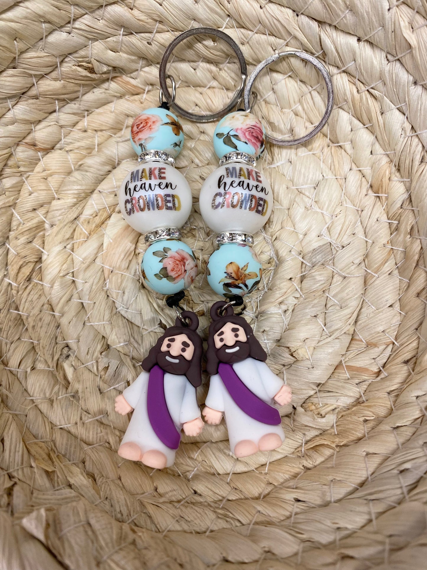 Make Heaven Crowded Keychain