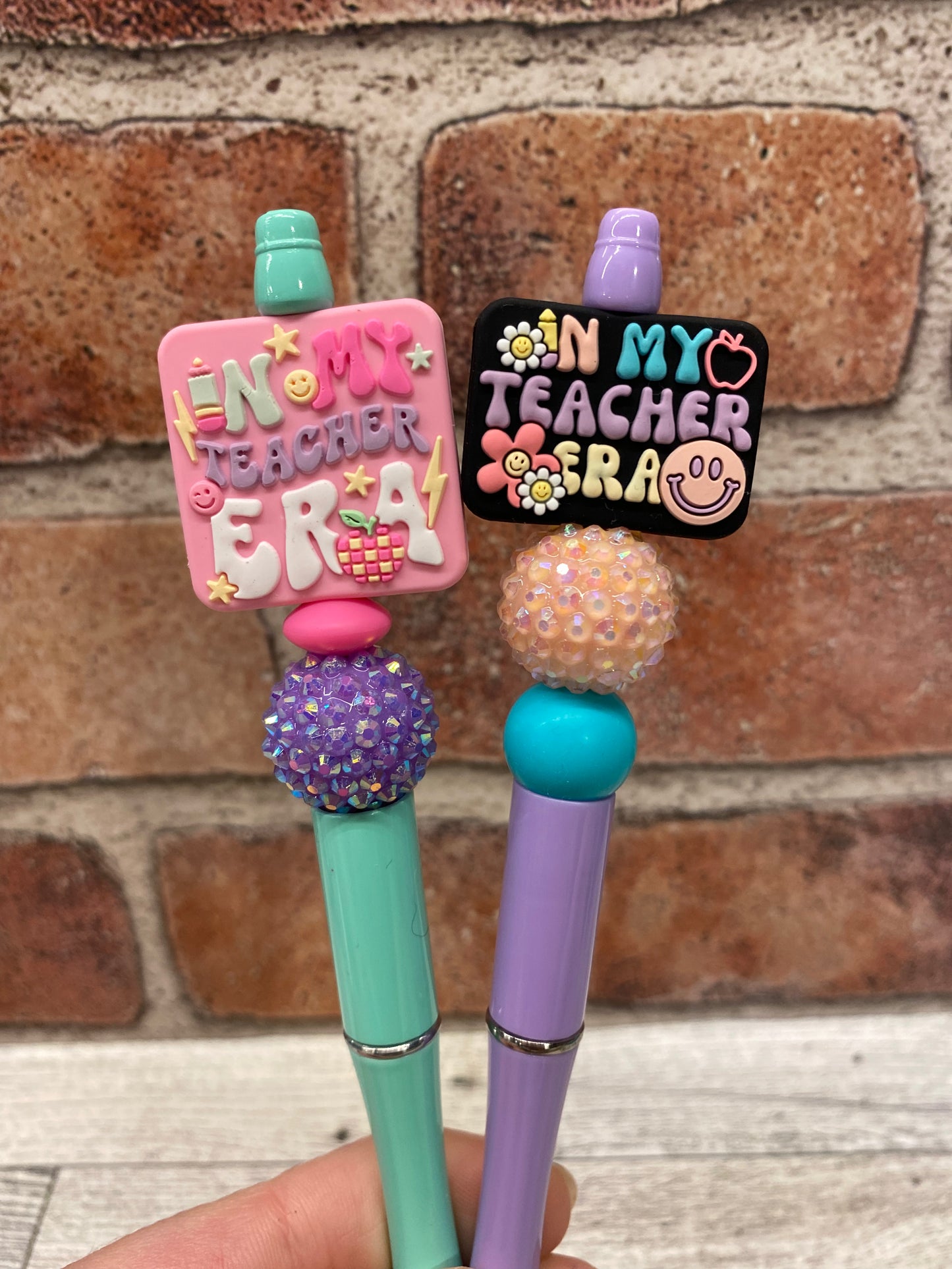 Teacher Era silicone beaded ballpoint ink pen