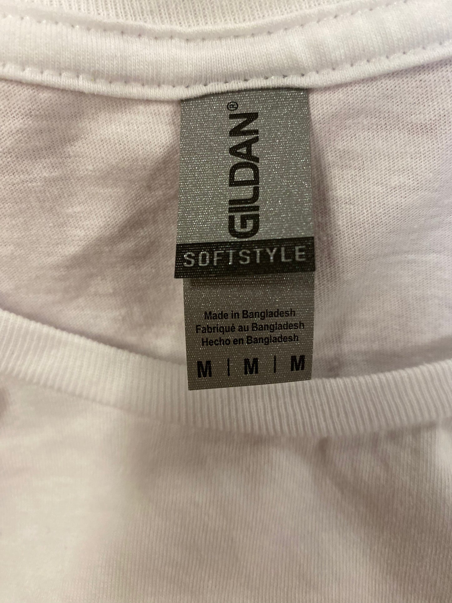 I Can do all things through Christ size Medium Gildan Softstyle Shirt