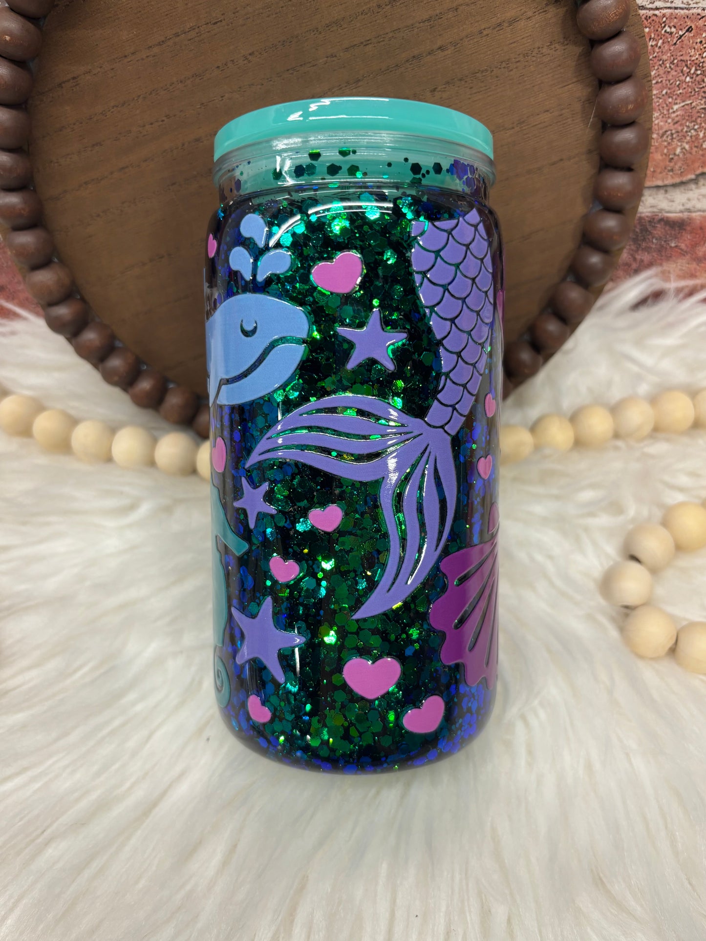 Under the Sea Snowglobe Cup