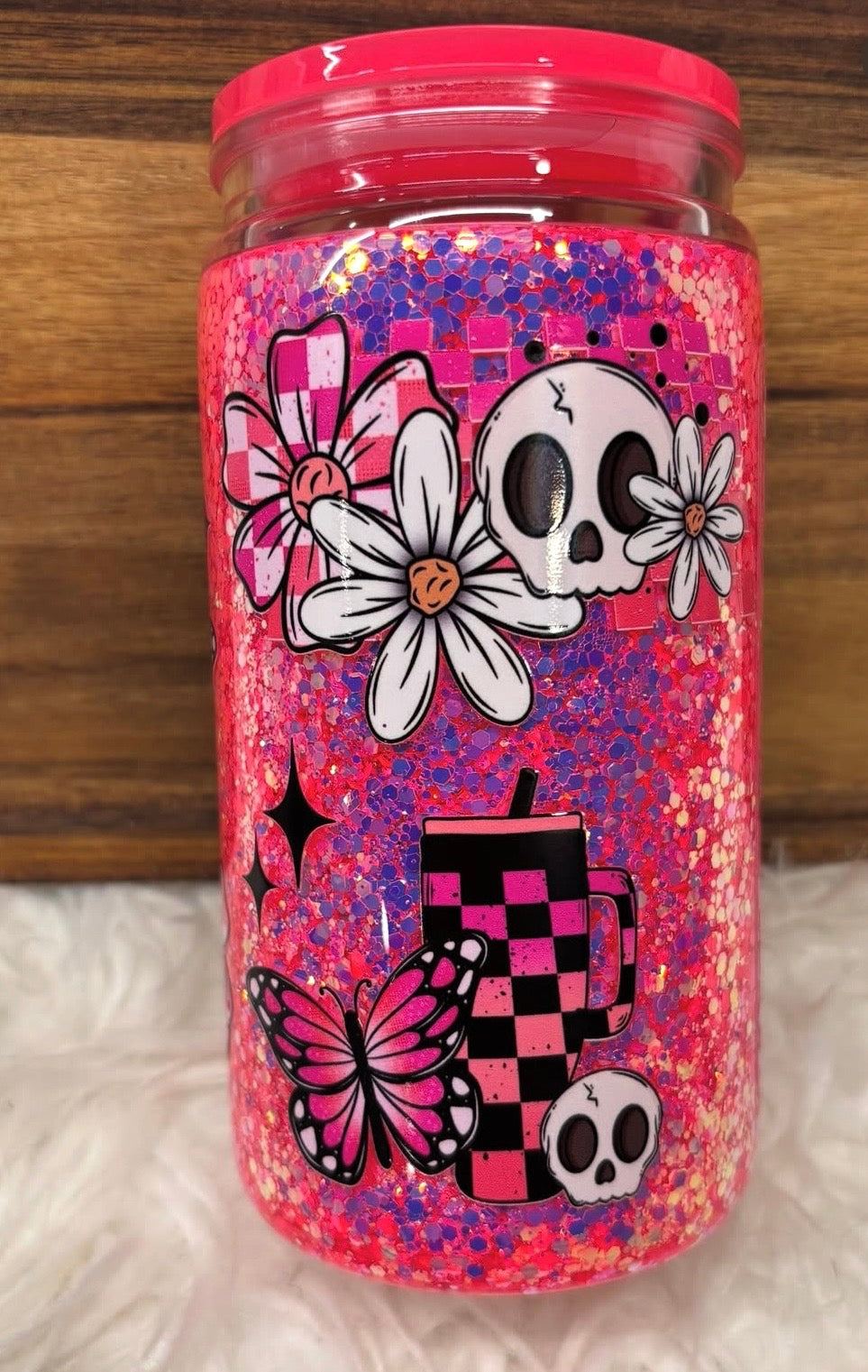 Anti Social Butterfly Snowglobe Cup