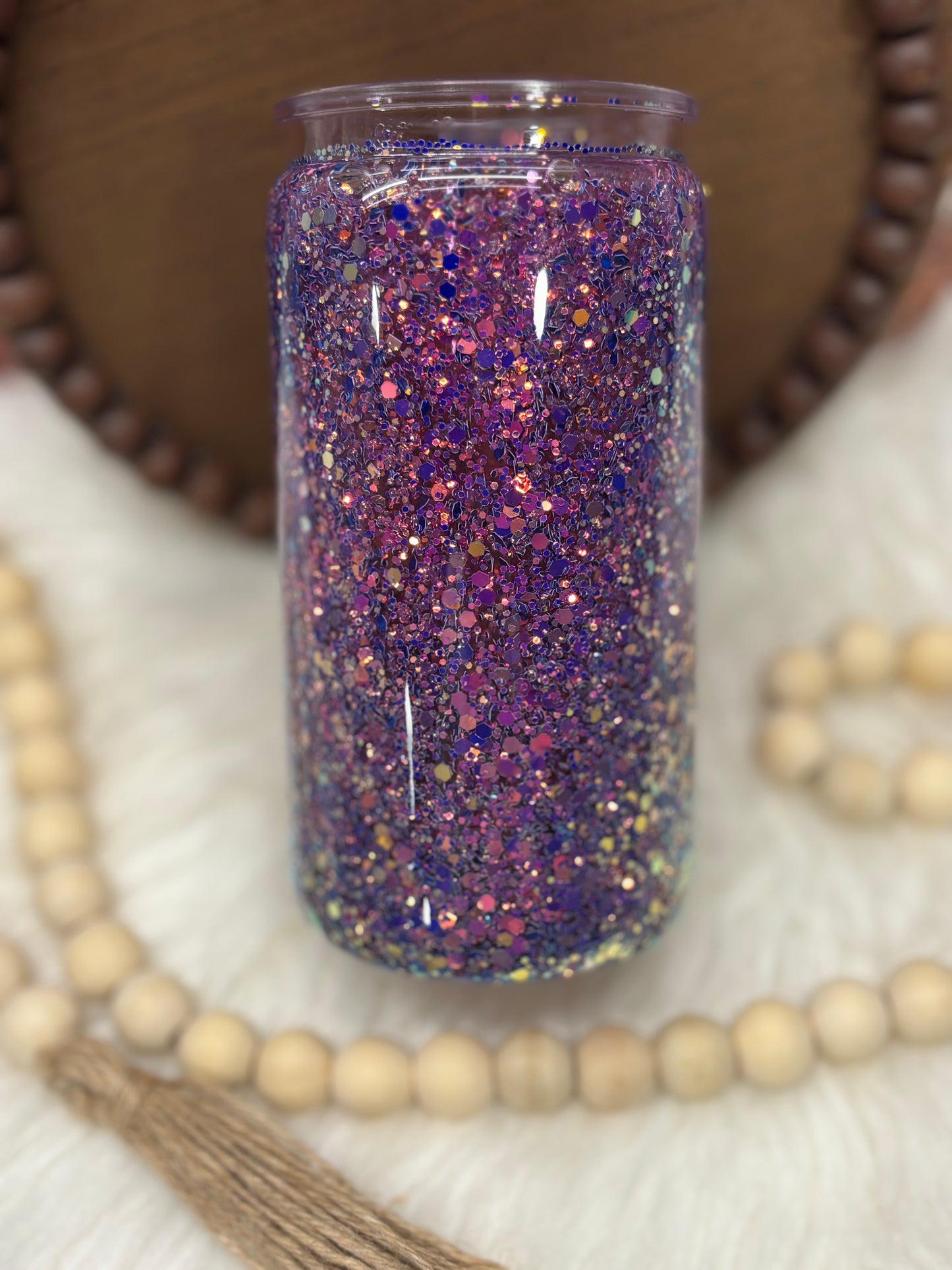 Customize Shapeshifter Glitter Snowglobe Cup