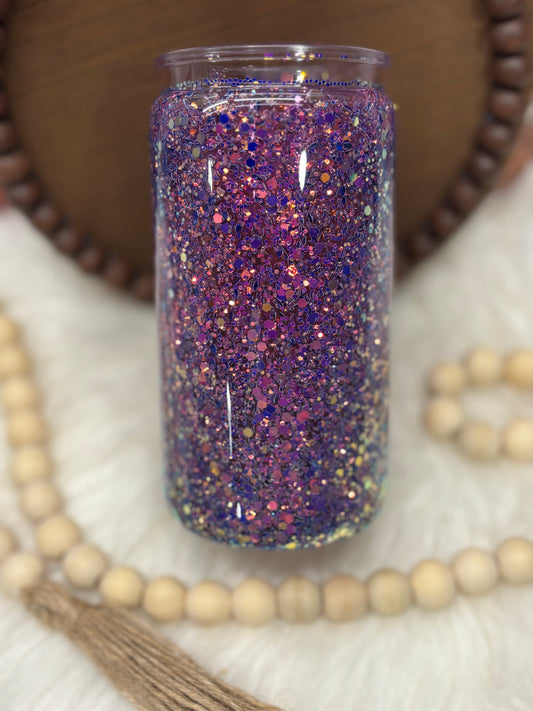 Customize Shapeshifter Glitter Snowglobe Cup