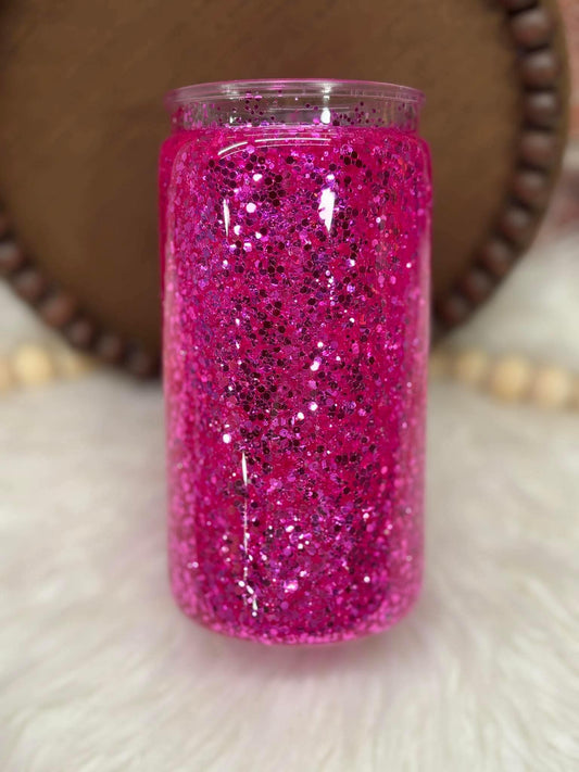 Customize Dolce Vita Glitter Snowglobe Cup