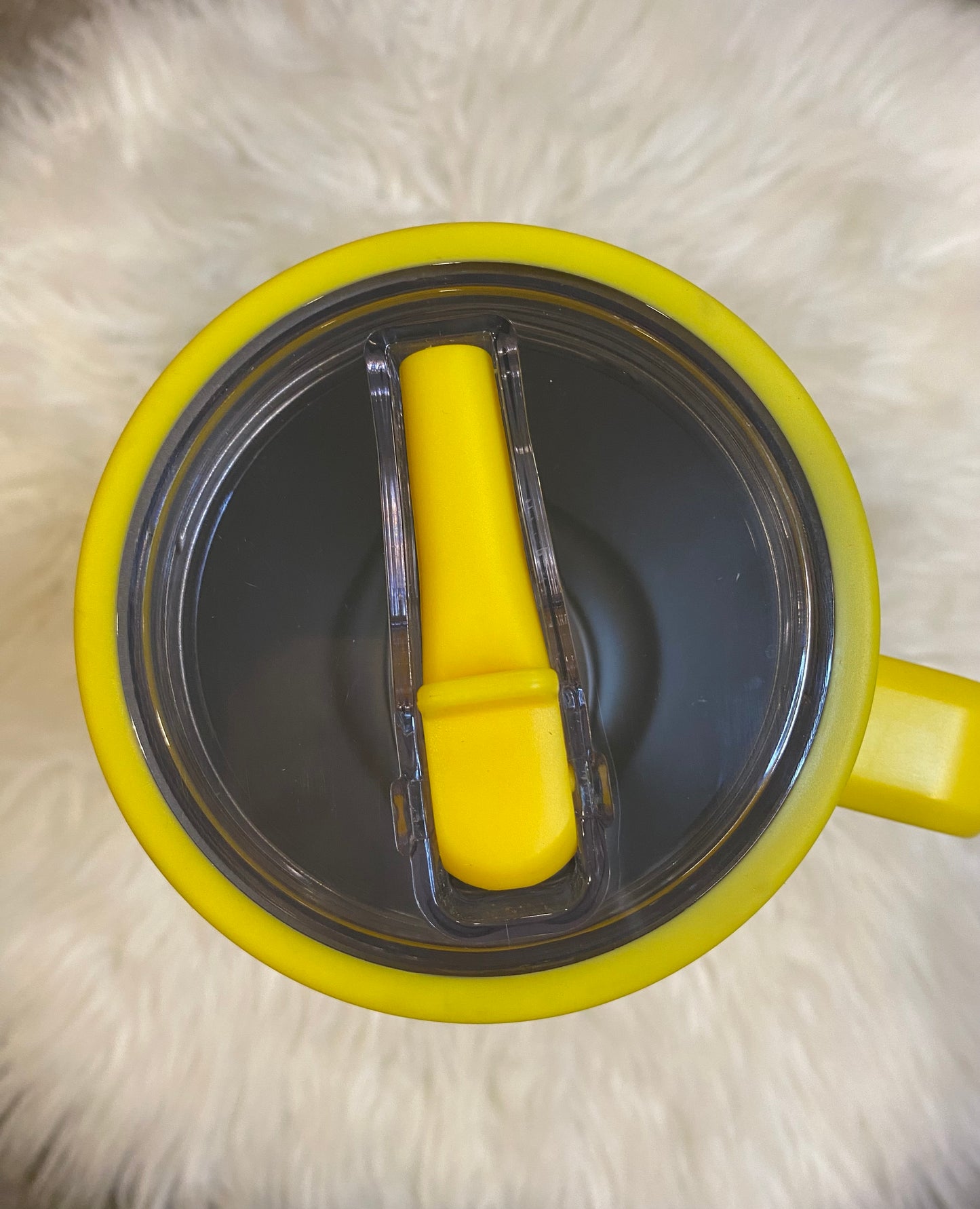 Bright Yellow, Custom 40oz Sipper Tumbler UVDTF or Sublimation